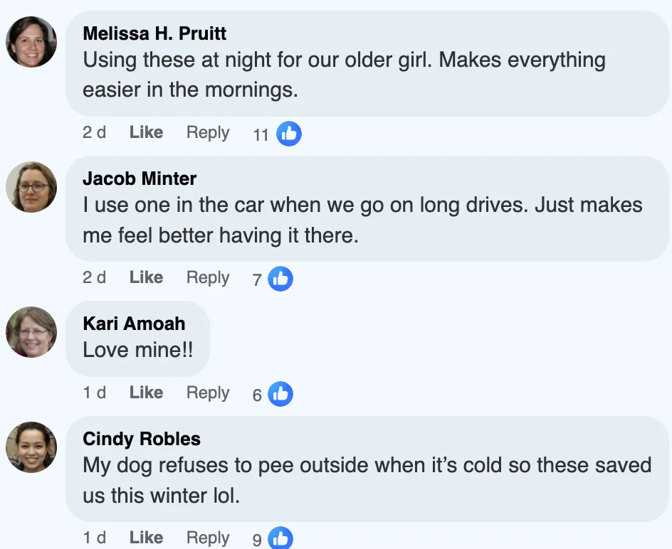 Customer review screenshot